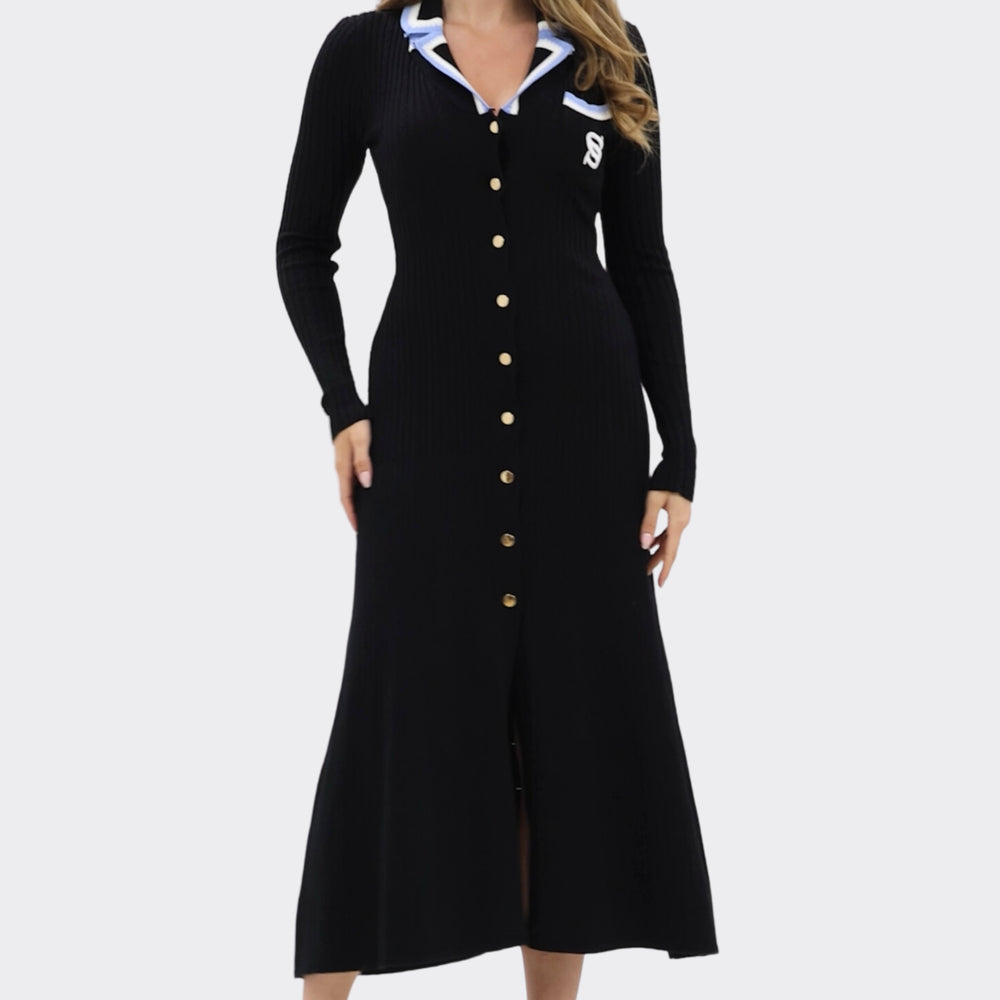 Cassandra Long Sleeved Maxi Dress