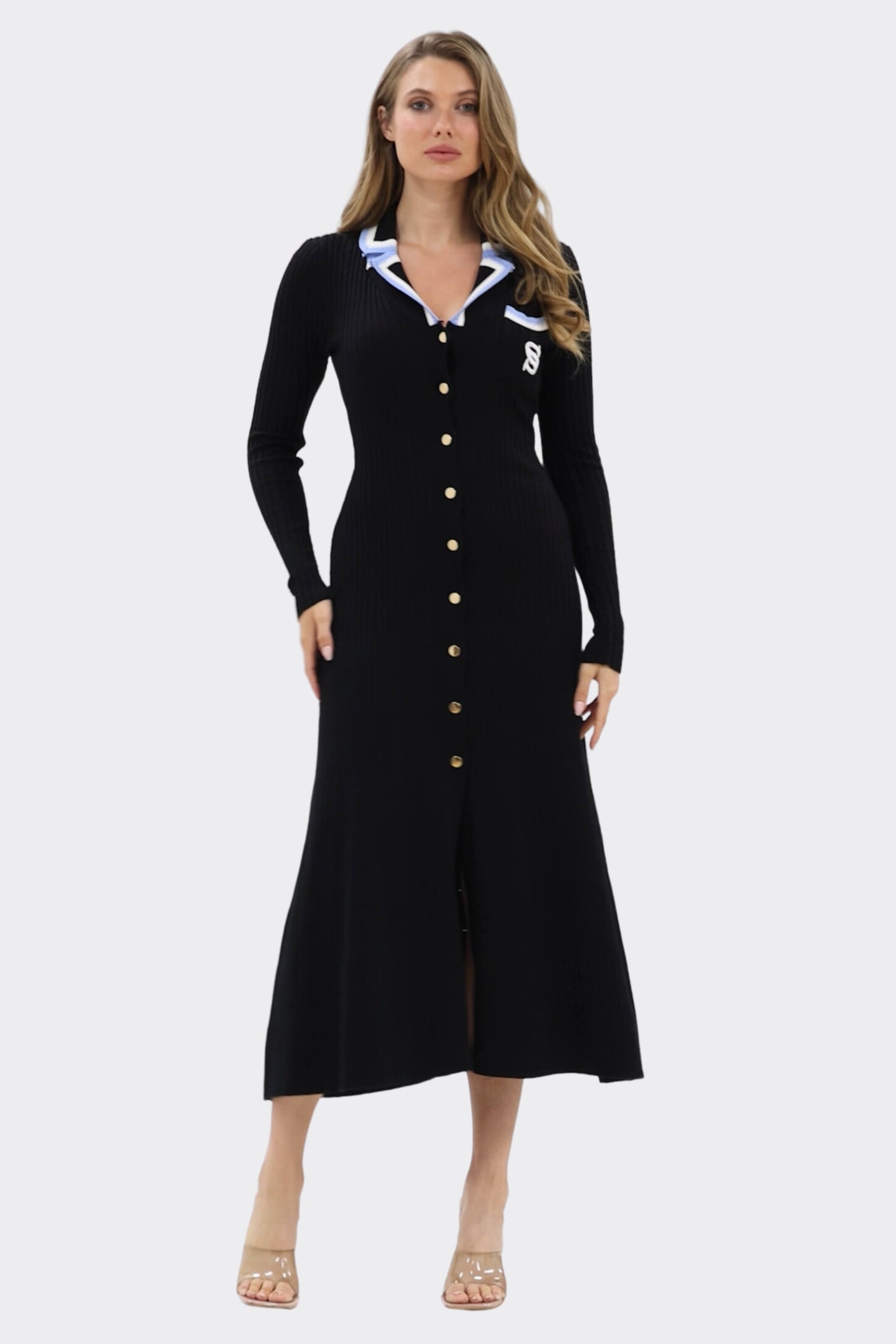 Cassandra Long Sleeved Maxi Dress