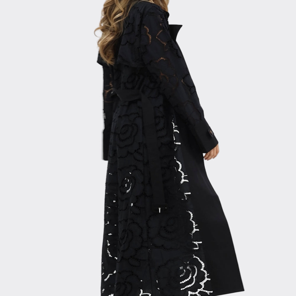 
                  
                    Genevieve Belted Long Coat
                  
                