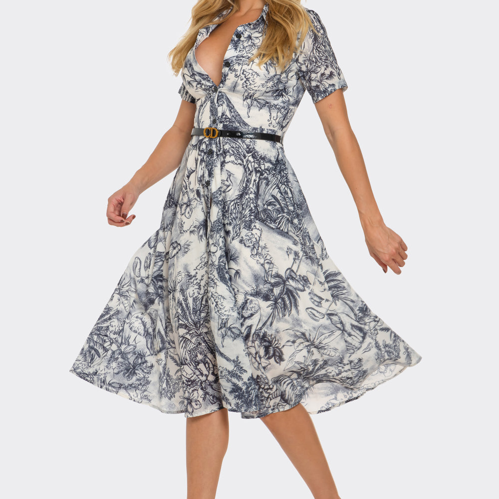 
                  
                    Palm Grove Midi Dress
                  
                