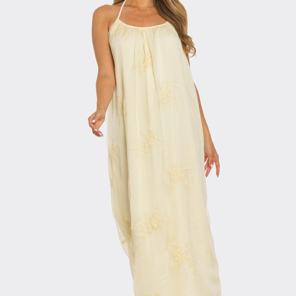 
                  
                    Eleanor Embroider Maxi Dress
                  
                