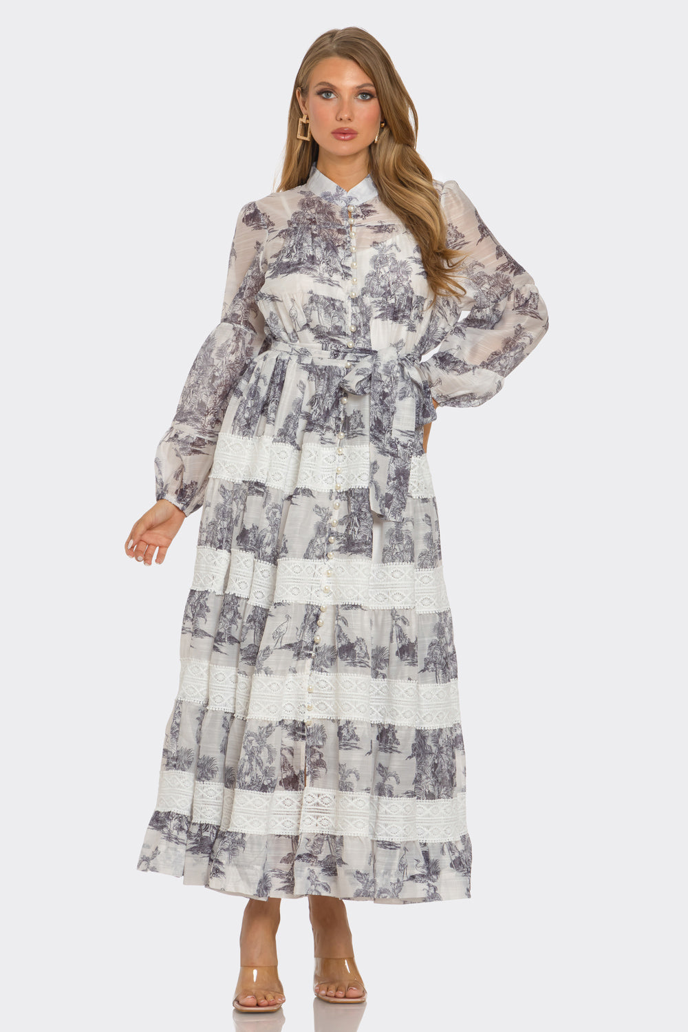 Vienna Tiered Maxi Dress