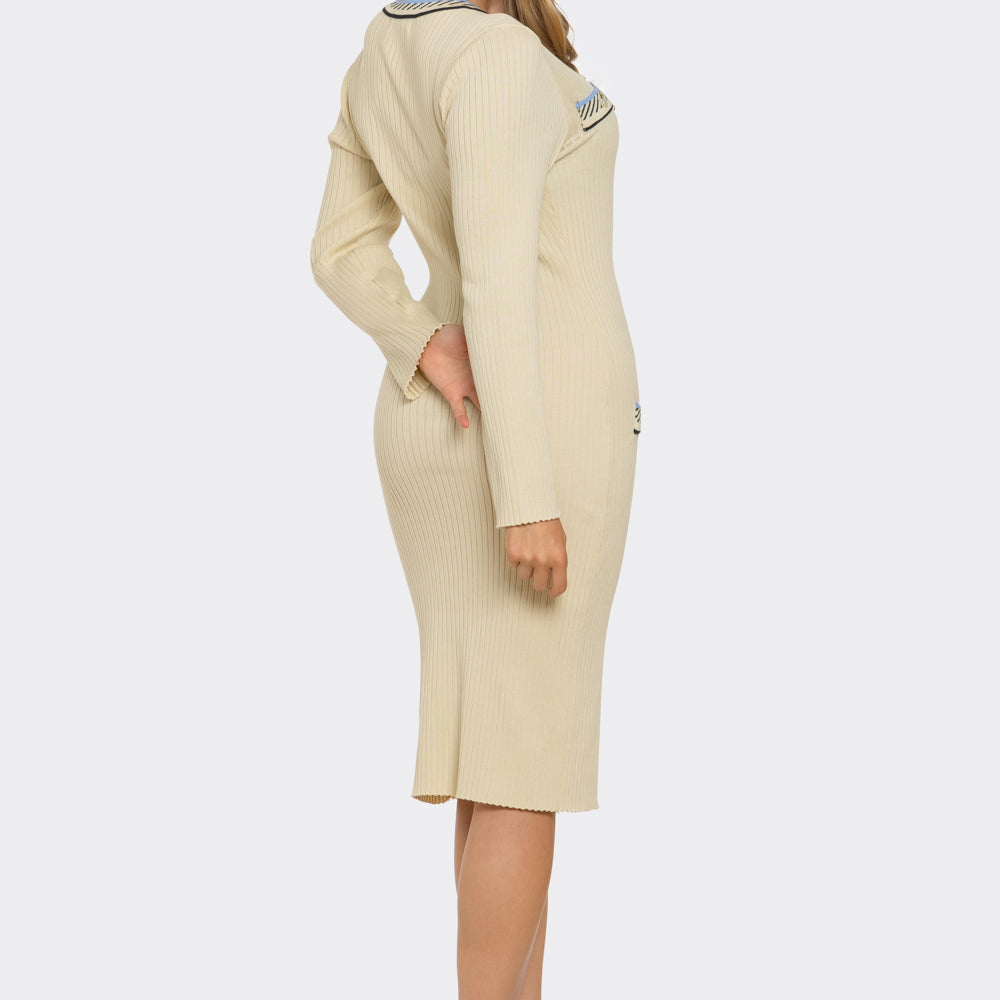 
                  
                    Anya Long Sleeved Midi Dress
                  
                