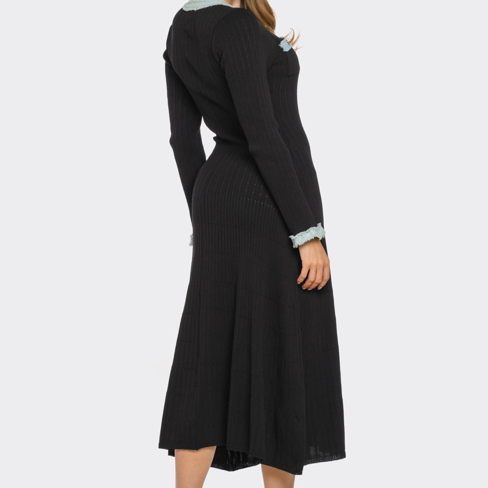 Lydia Long Sleeved Midi Dress