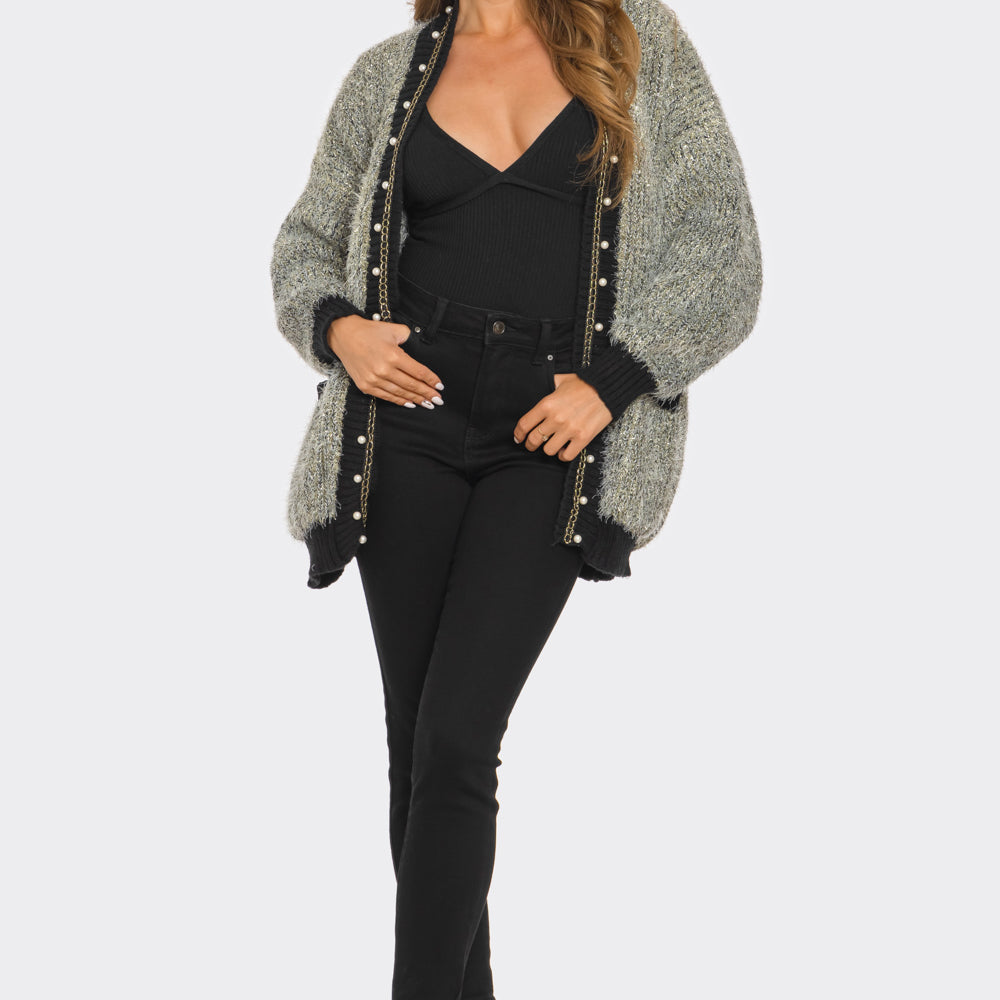 
                  
                    Cozy Luxe Pearl Cardigan
                  
                