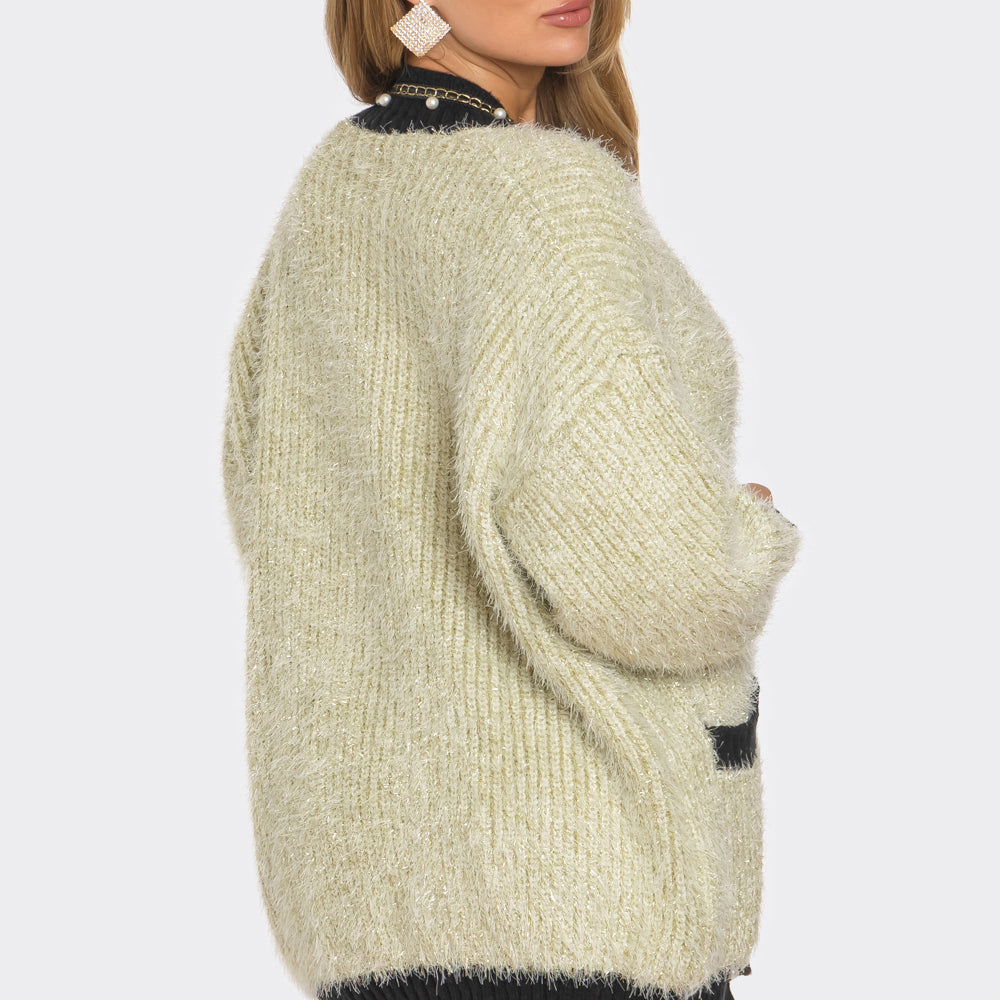 Cozy Luxe Pearl Cardigan