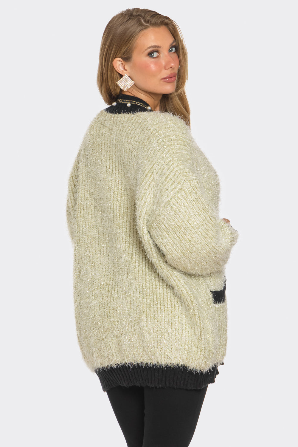 Cozy Luxe Pearl Cardigan