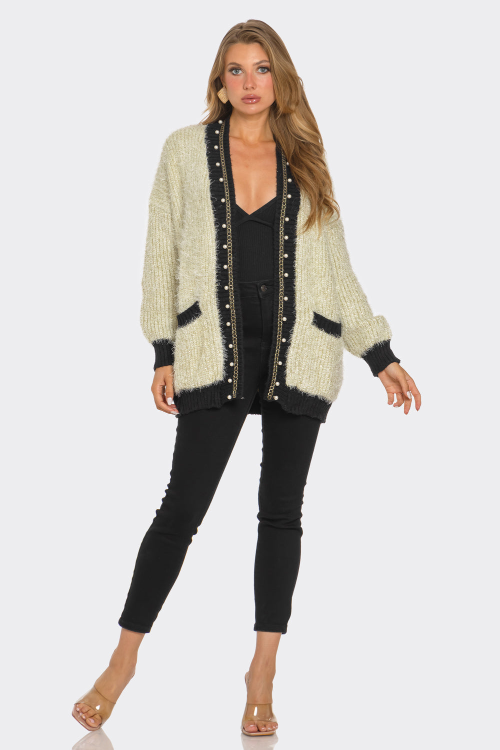 Cozy Luxe Pearl Cardigan