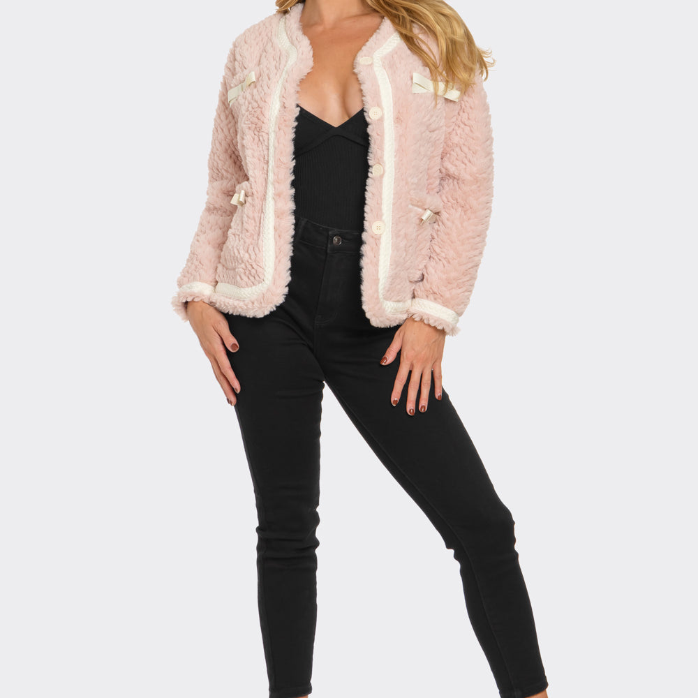 Pink Sugar Fluff Jacket