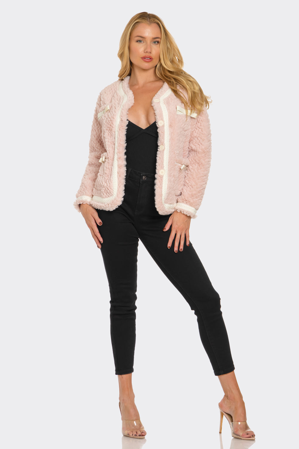 Pink Sugar Fluff Jacket