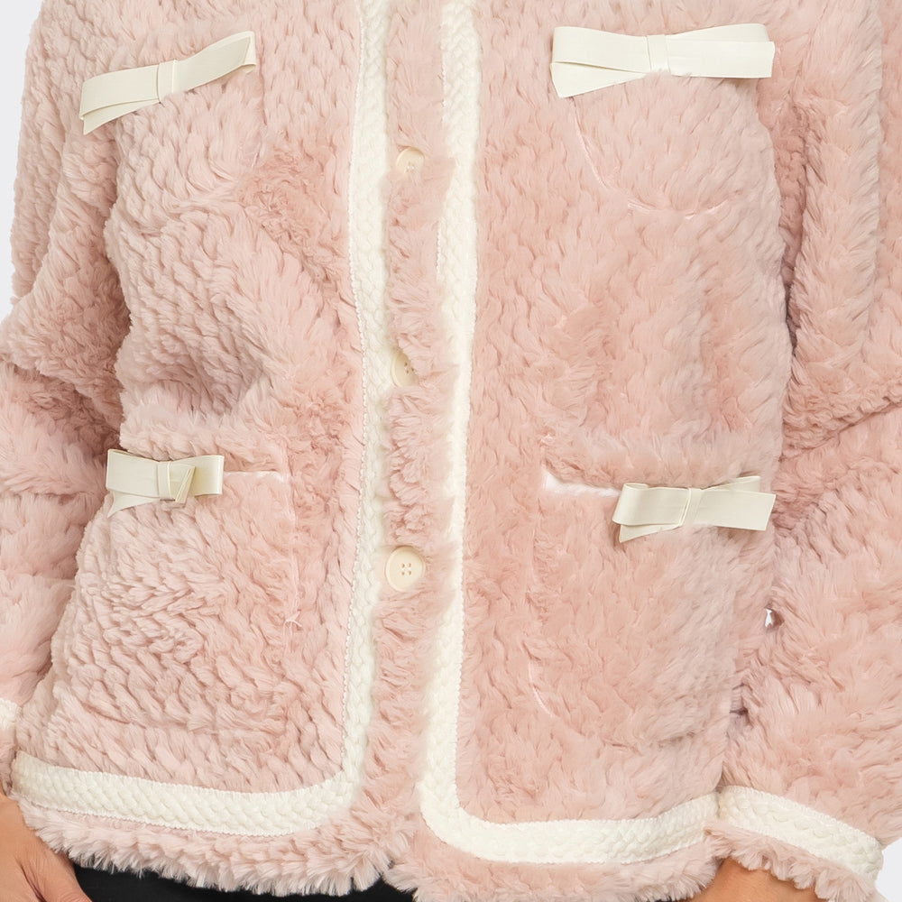 
                  
                    Pink Sugar Fluff Jacket
                  
                