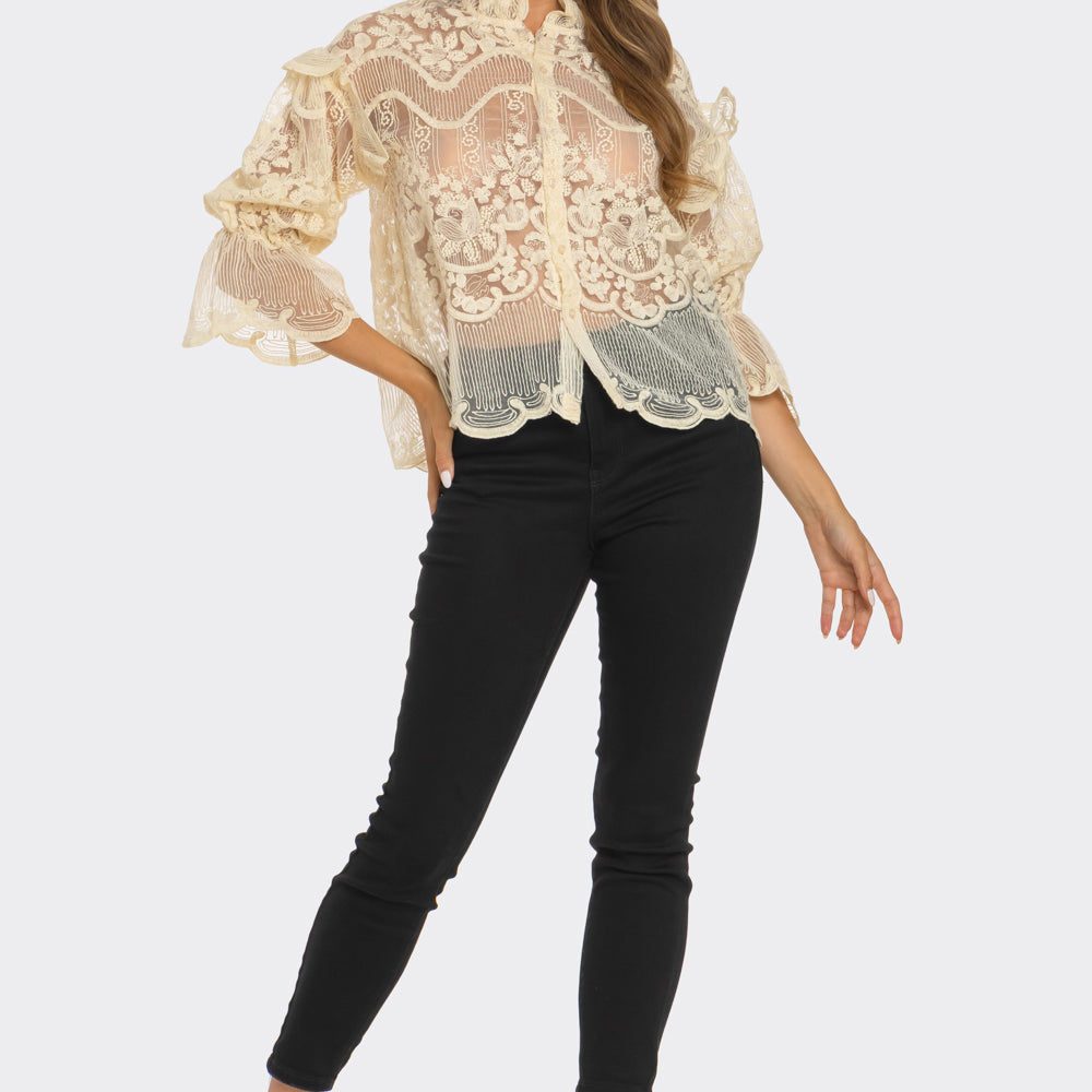 
                  
                    Emma Elegance Blouse
                  
                