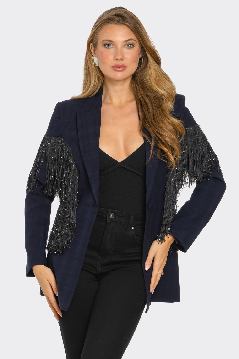 Artisan Fringe Blazer