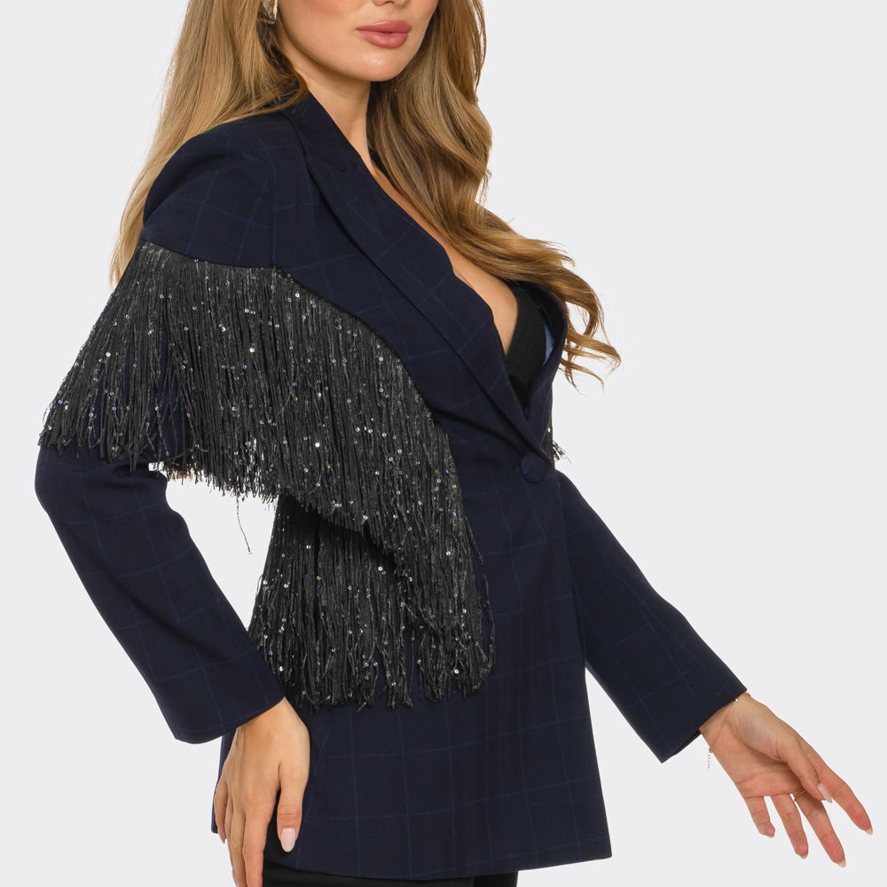 
                  
                    Artisan Fringe Blazer
                  
                