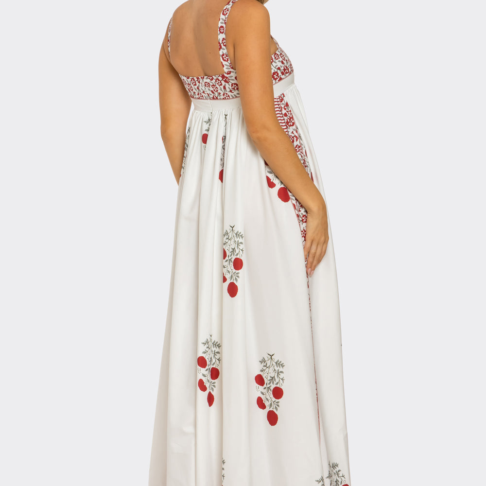 Berry Blossom Maxi Dress