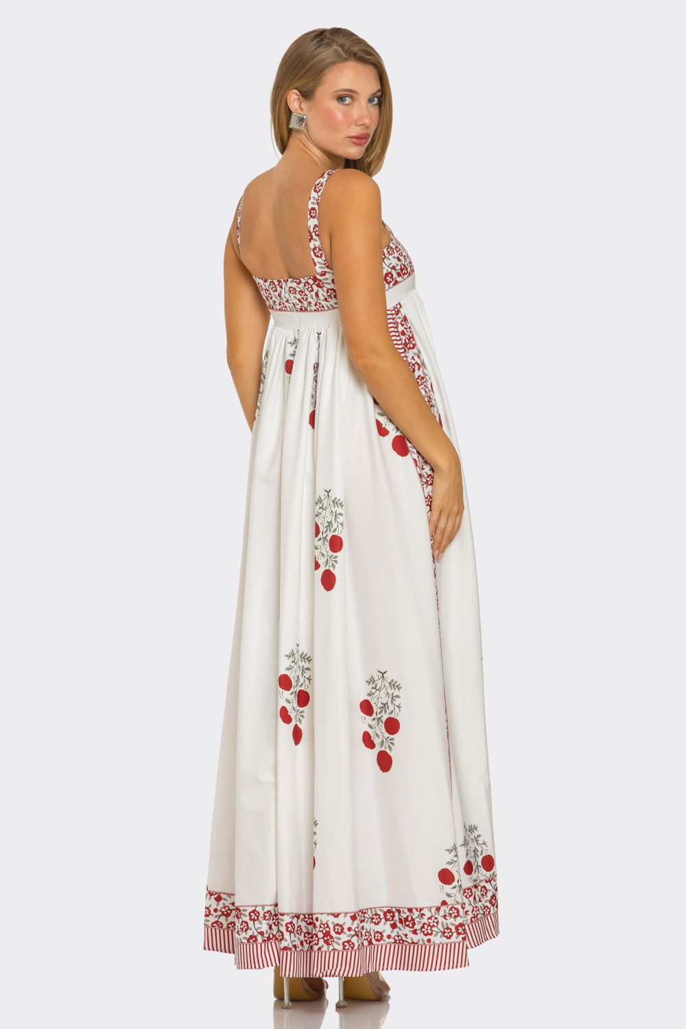 Berry Blossom Maxi Dress