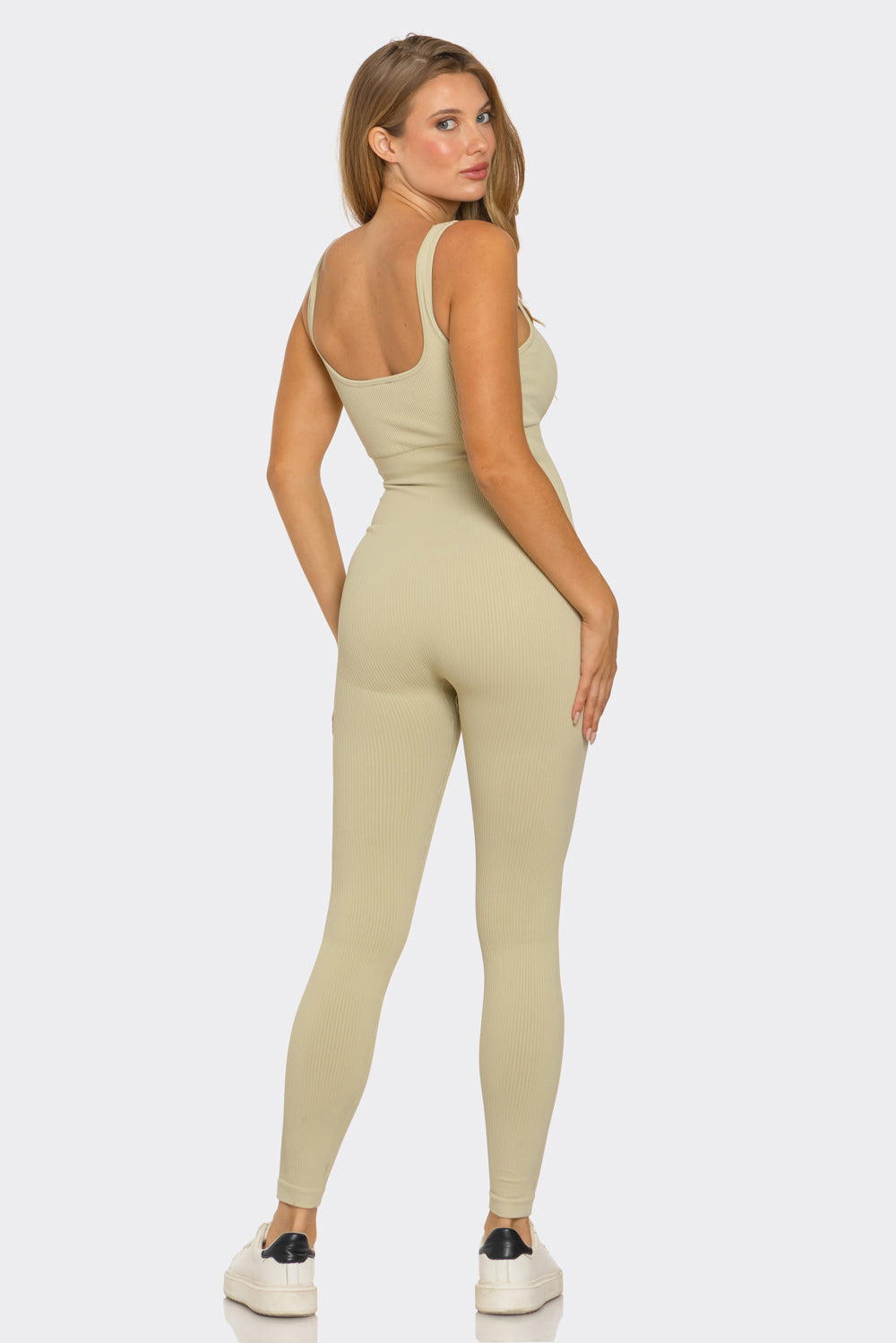 Flex Fit Sleeveless Jumpsuit